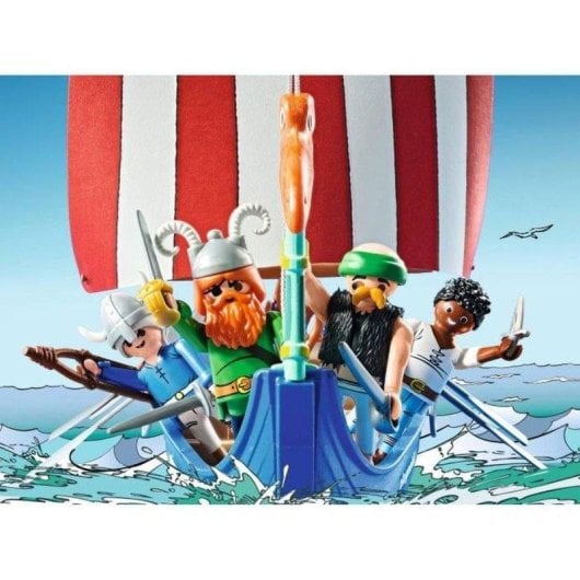 Playmobil Astérix Barque Pirate 71888 88 pièces