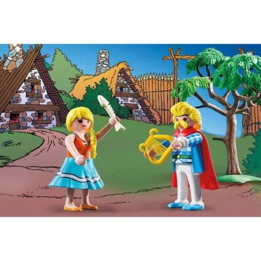 Playmobil Astérix El Banquete en el Pueblo 71827 159 piezas