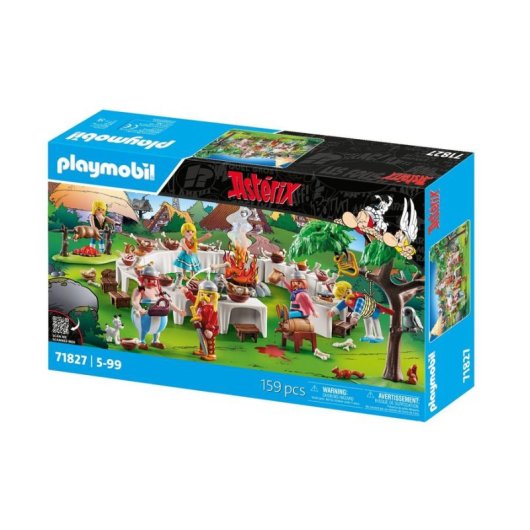 Playmobil Astérix El Banquete en el Pueblo 71827 159 piezas