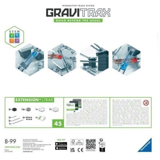 Ravensburger GraviTrax Extension Trax Rails 22414 44 piezas