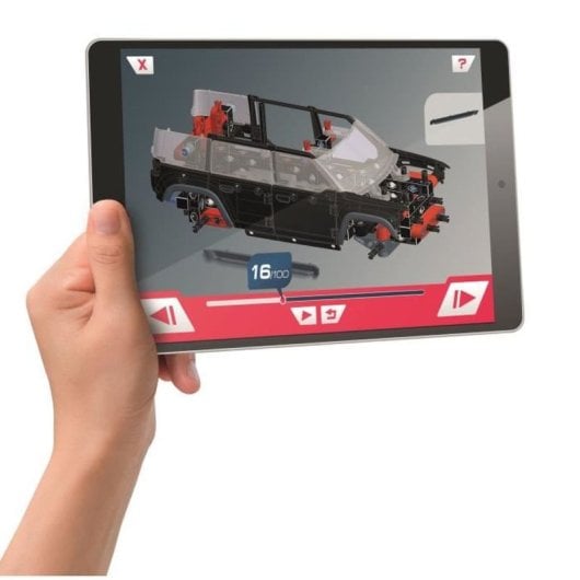 Clementoni Jeep Recon Kit Auto Elettrica Fuoristrada 200 pezzi