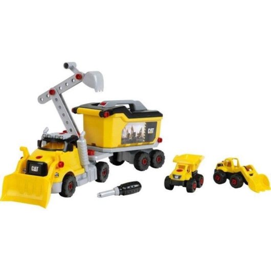 Klein Cat Set de camión de construcción 4 en 1 3252 96 piezas