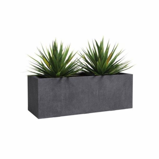 Jardinière Artevasi Sydney 80 cm Rectangulaire Antracite 57 L