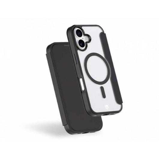 Capa Force Case Folio Reforçada MagSafe TPU Reciclado Preta para iPhone 17
