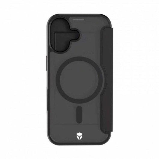 Capa Force Case Folio Reforçada MagSafe TPU Reciclado Preta para iPhone 17