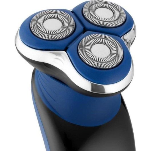 Rasoir Visage Sencor SMS 5520BL Sans Fil 60min Tondeuse Intégrée 3 Lames