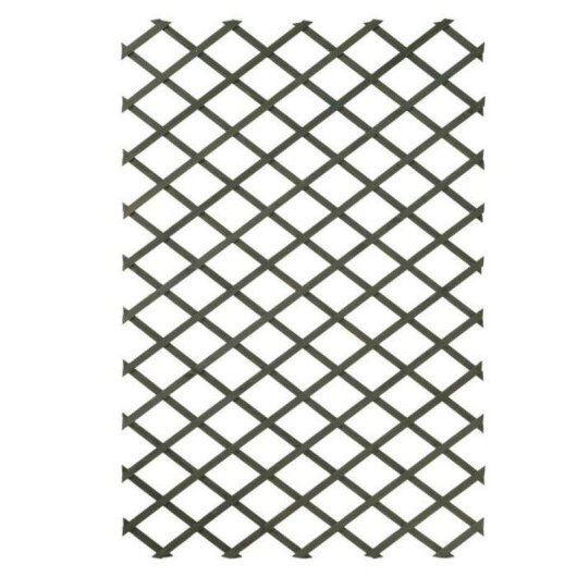 Treillis Nature Expandible Vert 50x150 cm FSC - Mots plats 18x6 mm