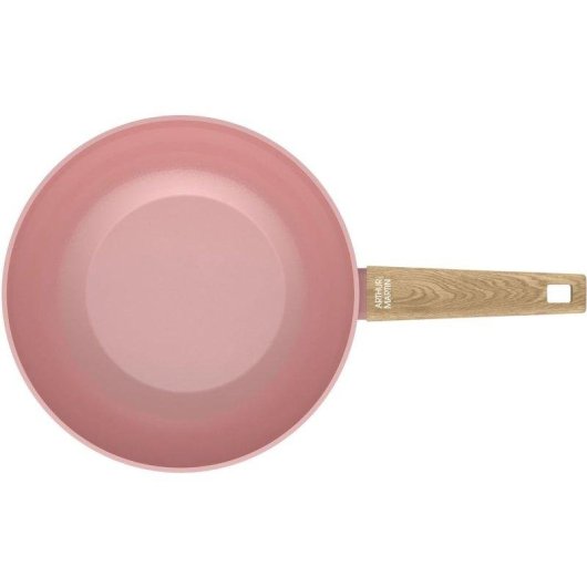 Wok Arthur Martin AM4944 28 cm Céramique Antiadhésive Aluminium Forgé Induction