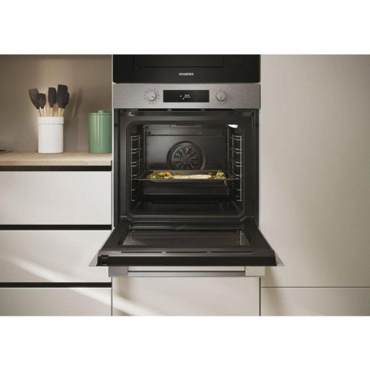 Horno Multifunción Rosieres RO6 C5AB3EYTX 78L 60cm Pirolítico/Hidrolítico A++ AirFryer WiFi Inox
