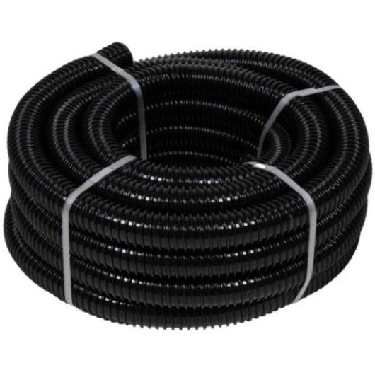 Mangia Spirale Ubbink Ø32 mm 10 m Resistente UV Nera