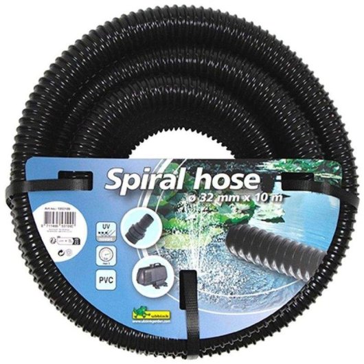 Mangia Spirale Ubbink Ø32 mm 10 m Resistente UV Nera