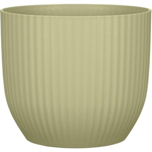 Jardinière Ronde Deroma Nova 231 7L Ø24cm Vert Doux Mat