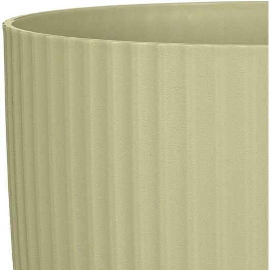 Jardinière Ronde Deroma Nova 231 7L Ø24cm Vert Doux Mat