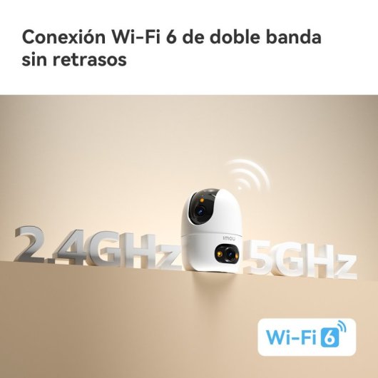 Câmera de vigilância Imou A1 Dual 6MP 2K Visão Noturna Interna Áudio Bidirecional
