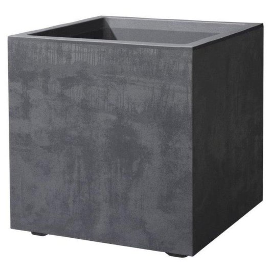 Bac carré Deroma Millennium 39 cm Antracite avec Réservoir d'eau