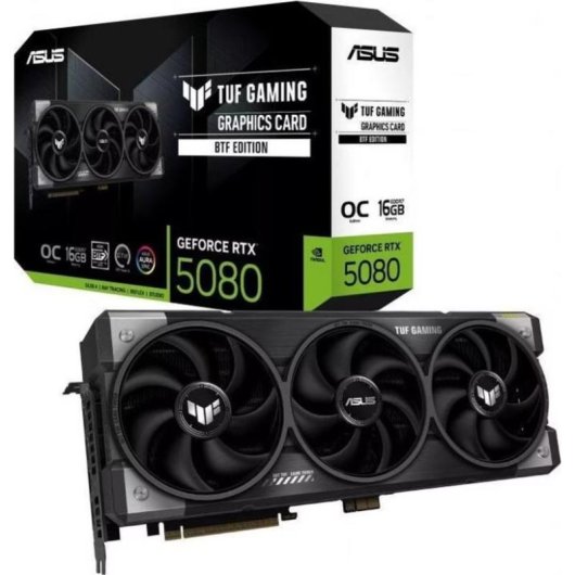 Carte Graphique ASUS GeForce RTX 5080 TUF OC 16GB GDDR7 Reflex 2 RTX AI DLSS4