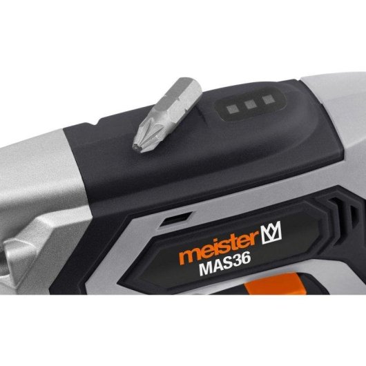 Atornillador/perforador inalámbrico Meister MAS36 3,6V Li-ion 5 Nm USB-C