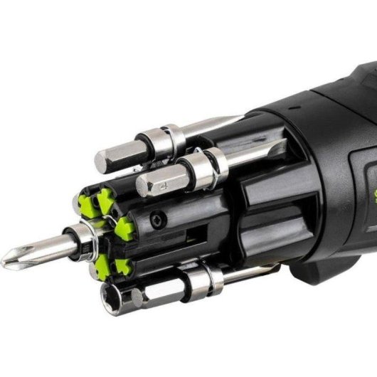 Set Atornillador Inalámbrico Fieldmann FDG 5018-108AR 108 Piezas 3,6 V Li-ion con Maletín