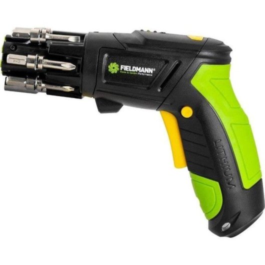 Set Atornillador Inalámbrico Fieldmann FDG 5018-108AR 108 Piezas 3,6 V Li-ion con Maletín