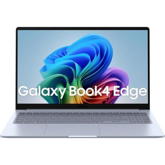 Portátil Samsung Galaxy Book4 Edge 15,6" Snapdragon X Elite 16GB 512GB SSD Gráficos Integrados Windows 11 Home