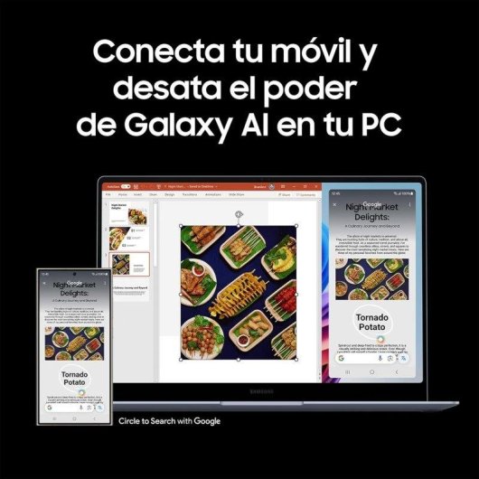 Portátil Samsung Galaxy Book4 Edge 15,6" Snapdragon X Elite 16GB 512GB SSD Gráficos Integrados Windows 11 Home