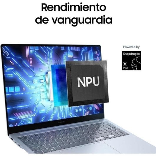 Portátil Samsung Galaxy Book4 Edge 15,6" Snapdragon X 16GB 512GB Windows 11 Home