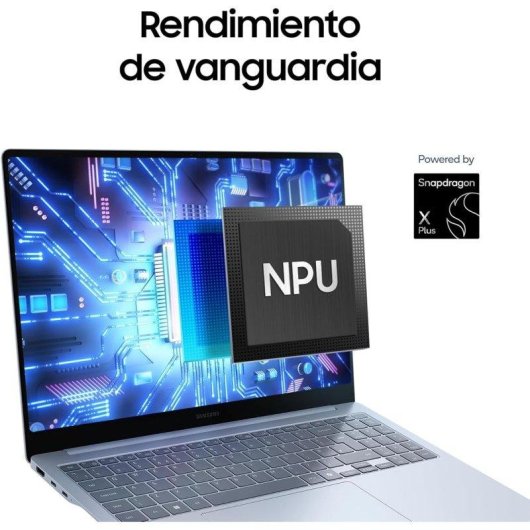 Portátil Samsung Galaxy Book4 Edge 15,6" Snapdragon X Elite 16GB 512GB SSD Gráficos Integrados Windows 11 Home