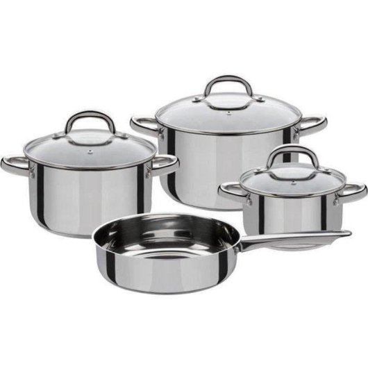 GSW Montreal 7-Tl Edelstahl Kochgeschirr Set Induktion Kompatibel
