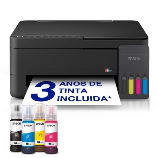 Impresora Inyección de tinta Wi-Fi Epson EcoTank ET-2910 multifunción color