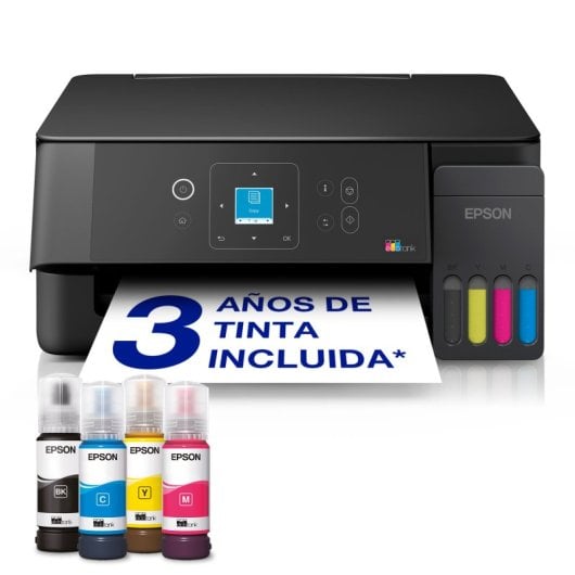 Impresora inyección de tinta Wi-Fi Epson EcoTank ET-2920 multifunción color