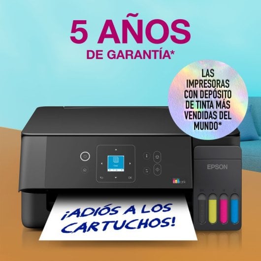 Impresora inyección de tinta Wi-Fi Epson EcoTank ET-2920 multifunción color