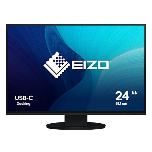 Monitor PC EIZO FlexScan EV2485-BK 24,1" WUXGA IPS Regolabile in altezza 5ms