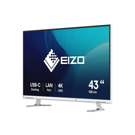 Écran PC EIZO FlexScan EV4340X-WT 42,5" UltraHD 4K 60Hz IPS Blanc 5ms