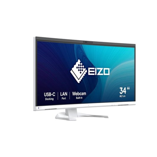Monitor EIZO FlexScan EV3450XC-WT 34,1" UltraWide Quad HD IPS Curved 5ms Höhenverstellung