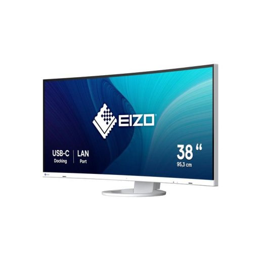 Monitor PC EIZO FlexScan EV3895-WT 37,5" UltraWide Quad HD+ IPS Curvo Bianco Regolabile in altezza