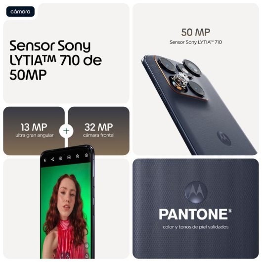Motorola Edge 70 Fusion 5G 12GB 256GB 6,78" Schwarz Dual SIM