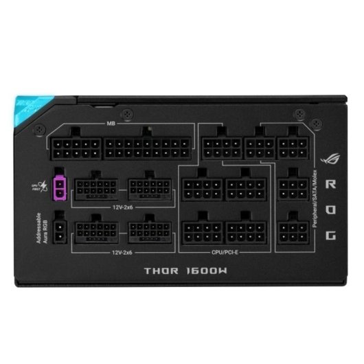 Source d'Alimentation ASUS ROG THOR-1600T3-GAMING-EVO 1600W 80 PLUS Titanium modulaire OLED
