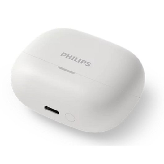 Auriculares Philips TAT3000WT/00 inalámbricos Bluetooth con cancelación híbrida de ruido blanco