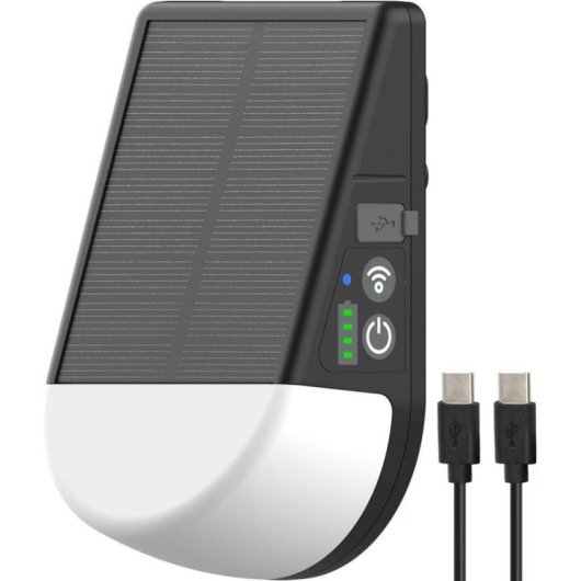 Lâmpada LED solar Brennenstuhl KL 300 AS 250 lm com sensor de movimento