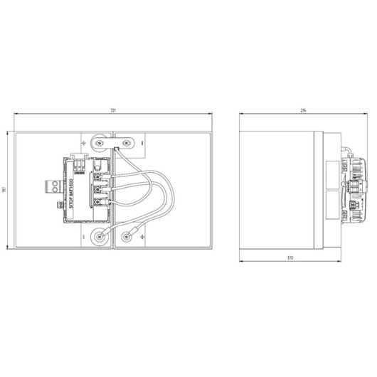 Bateria Siemens 6EP4137-0GE00-0AY0 para Sistemas UPS