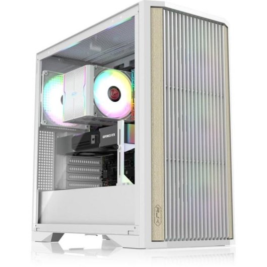 Boîtier PC RAIJINTEK AGOS MAX-MS4 Tour Midi Blanc ARGB