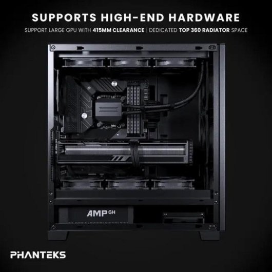 Case PC Phanteks XT Pro Silent Pannelli Solidi USB-C 3.2