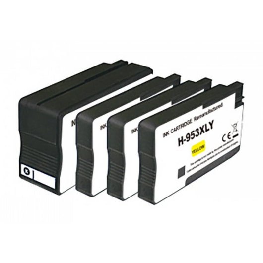 Cartouche d'encre UPrint H-953XL Pack 4 CMYK compatible HP 953XL