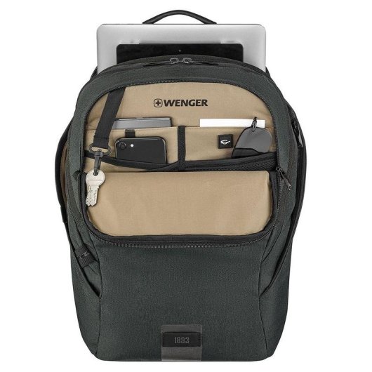 Rucksack Wenger MX Eco Light für Laptop 16" und Tablet 10" recyceltes PET