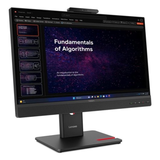 Écran PC Lenovo ThinkCentre TIO24 Gen6 23,8" Full HD 120Hz IPS Hauteur réglable