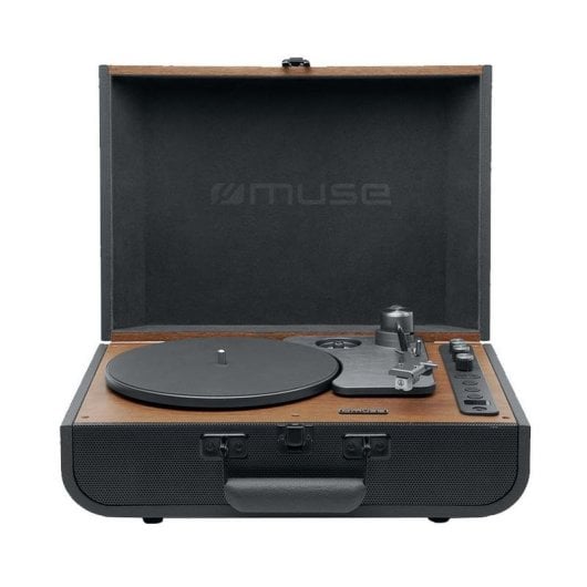 Tocadiscos Muse MT-208 AT Bluetooth 4.0 con Altavoces Integrados y USB