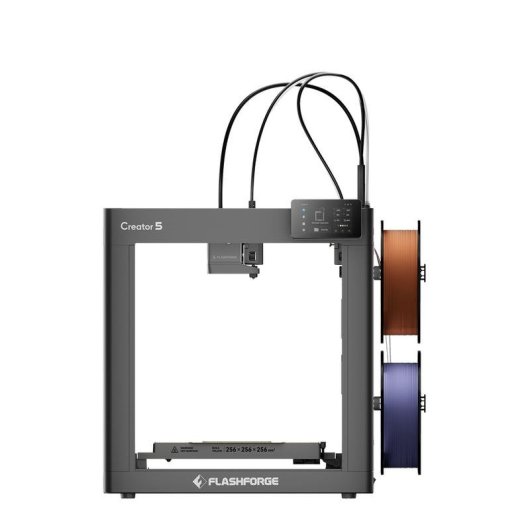 Impresora 3D Flashforge Creator 5 4 cabezales Wifi USB ventana visión
