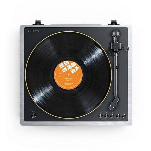 Platina de vinilo FiiO TT11 Silver Automática Bluetooth Preamplificador