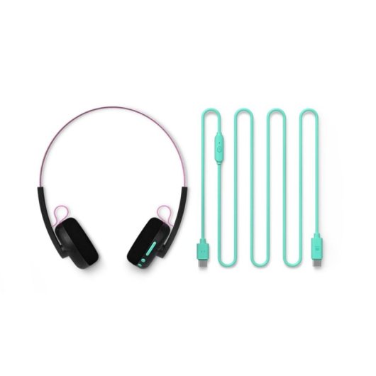 Auriculares Philips TAMS1BK/00 inalámbricos Bluetooth con micrófono y USB-C negro