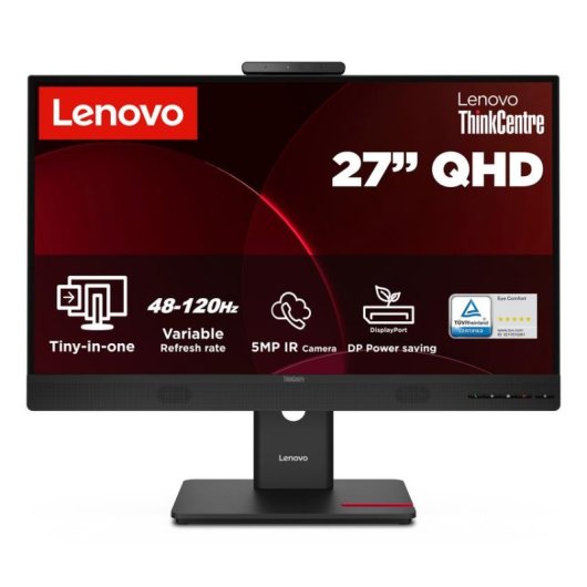 Monitor Lenovo ThinkCentre TIO27 Gen6 27" Quad HD 120Hz IPS Altura ajustável